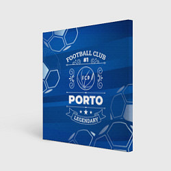 Холст квадратный Porto - Football Club Number 1, цвет: 3D-принт