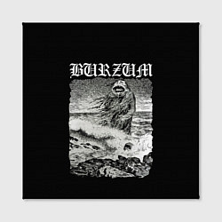 Холст квадратный Burzum - The Sea Monster, цвет: 3D-принт — фото 2