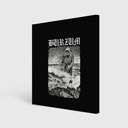 Холст квадратный Burzum - The Sea Monster, цвет: 3D-принт