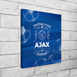Холст квадратный Ajax Football Club Number 1, цвет: 3D-принт — фото 2