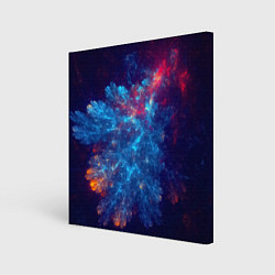 Холст квадратный Космический Коралловый Риф, цвет: 3D-принт
