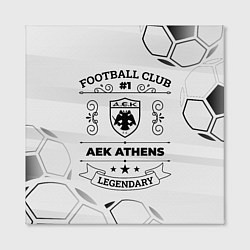 Холст квадратный AEK Athens Football Club Number 1 Legendary, цвет: 3D-принт — фото 2