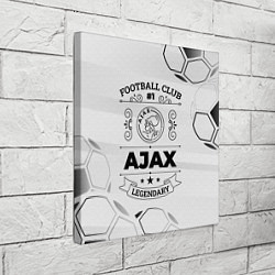 Холст квадратный Ajax Football Club Number 1 Legendary, цвет: 3D-принт — фото 2