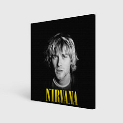 Картина квадратная Nirvana - Kurt Donald Cobain