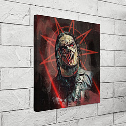 Холст квадратный Mick Thomson-Slipknot, цвет: 3D-принт — фото 2