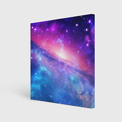 Холст квадратный Космическая воронка, цвет: 3D-принт