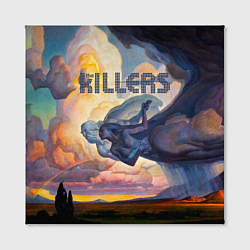 Холст квадратный Imploding the Mirage - The Killers, цвет: 3D-принт — фото 2
