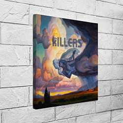 Холст квадратный Imploding the Mirage - The Killers, цвет: 3D-принт — фото 2