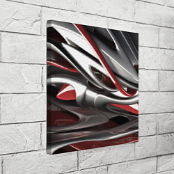 Холст квадратный Блестящие фигуры, цвет: 3D-принт — фото 2