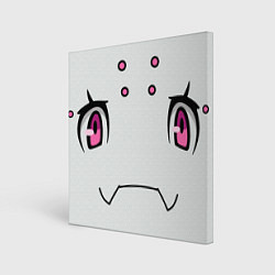 Холст квадратный Паучок Кумоко, цвет: 3D-принт