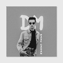 Холст квадратный Dave Gahan - Depeche Mode, цвет: 3D-принт — фото 2