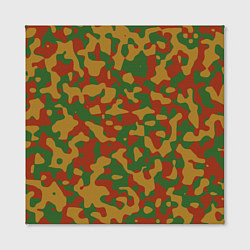 Холст квадратный Камуфляж WW2 German, цвет: 3D-принт — фото 2