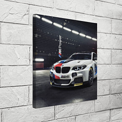 Холст квадратный BMW M 240 i racing - Motorsport, цвет: 3D-принт — фото 2