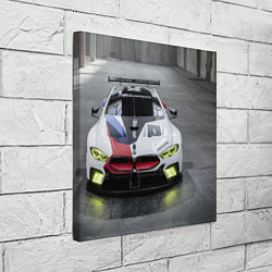 Холст квадратный BMW M8 - M Power - Motorsport, цвет: 3D-принт — фото 2
