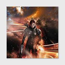 Холст квадратный Mass Effect N7 - Jane Shepard, цвет: 3D-принт — фото 2