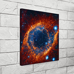 Холст квадратный Космическое галактическое око, цвет: 3D-принт — фото 2