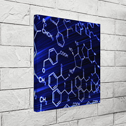 Холст квадратный Графическая химия, цвет: 3D-принт — фото 2