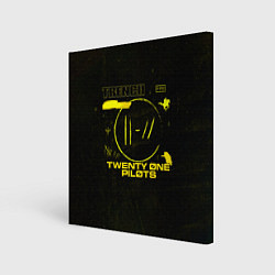 Холст квадратный Twenty One Pilots Trench, цвет: 3D-принт