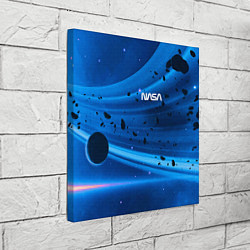 Холст квадратный Космическое пространство - NASA - Planet, цвет: 3D-принт — фото 2