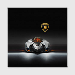 Холст квадратный Lamborghini Egoista - Italy, цвет: 3D-принт — фото 2