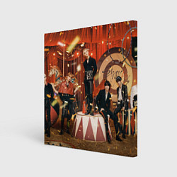 Картина квадратная Circus Stray Kids