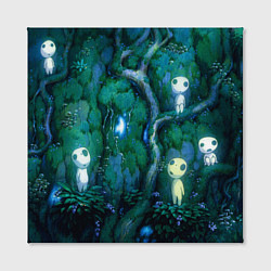Холст квадратный Kodama tree, цвет: 3D-принт — фото 2