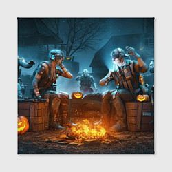 Холст квадратный PUBG Halloween, цвет: 3D-принт — фото 2