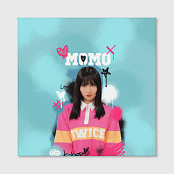 Холст квадратный K - pop Momo, цвет: 3D-принт — фото 2