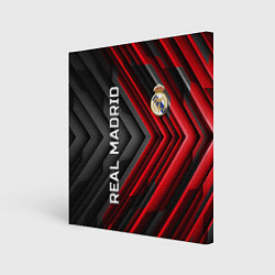 Холст квадратный Real Madrid art, цвет: 3D-принт