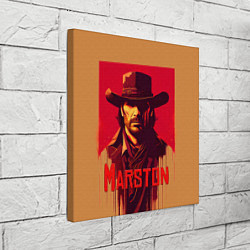 Холст квадратный John Marston poster, цвет: 3D-принт — фото 2
