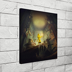 Холст квадратный Little Nightmares игра, цвет: 3D-принт — фото 2