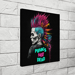 Холст квадратный Punks not dear, цвет: 3D-принт — фото 2