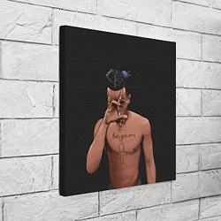 Холст квадратный XXXTentacion арт, цвет: 3D-принт — фото 2