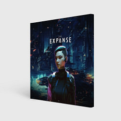 Холст квадратный The expanse - a telltale series, цвет: 3D-принт