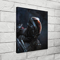 Холст квадратный Mass Effect N7 game, цвет: 3D-принт — фото 2