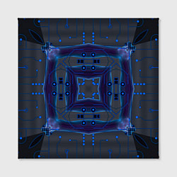 Холст квадратный Кубические волны, цвет: 3D-принт — фото 2