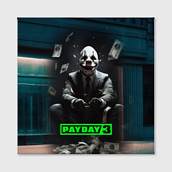 Холст квадратный Payday 3 game, цвет: 3D-принт — фото 2