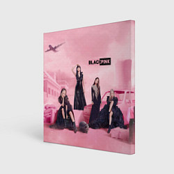 Холст квадратный Blackpink poster, цвет: 3D-принт