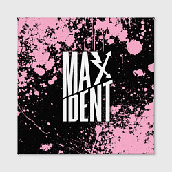 Холст квадратный Stray kids - pink maxident, цвет: 3D-принт — фото 2