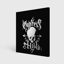 Картина квадратная Cypress hill - skull arrows