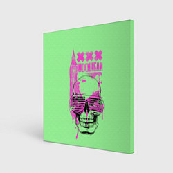 Картина квадратная Hooligan - skull