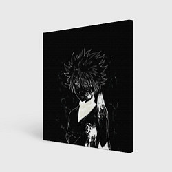 Холст квадратный Киллуа Золдик - Хантер, цвет: 3D-принт