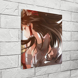 Холст квадратный Touhou Project Рейму Hakurei, цвет: 3D-принт — фото 2