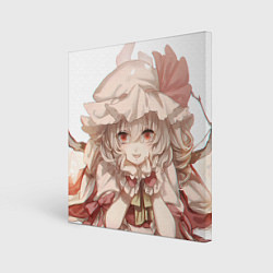 Холст квадратный Touhou Project Flandre Scarlet Cute, цвет: 3D-принт