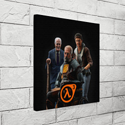 Холст квадратный Хэлф лайф 3, цвет: 3D-принт — фото 2