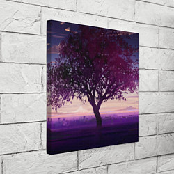 Холст квадратный Love Money Rock-n-Roll сакура, цвет: 3D-принт — фото 2