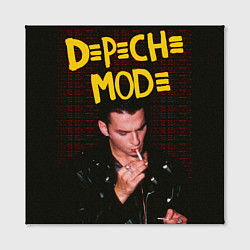 Холст квадратный Depeche Mode 1 Dave, цвет: 3D-принт — фото 2