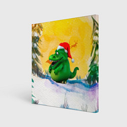 Картина квадратная Дракон символ года 2024