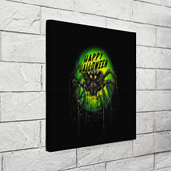 Холст квадратный Halloween - evil spider, цвет: 3D-принт — фото 2