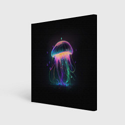 Картина квадратная Свет медузы